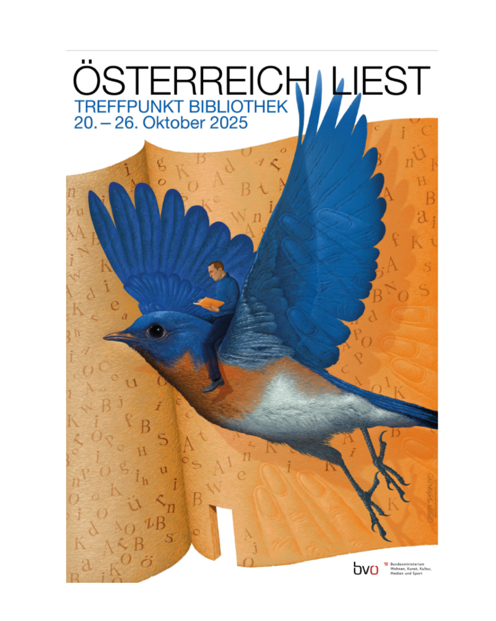 Österreich liest Plakat