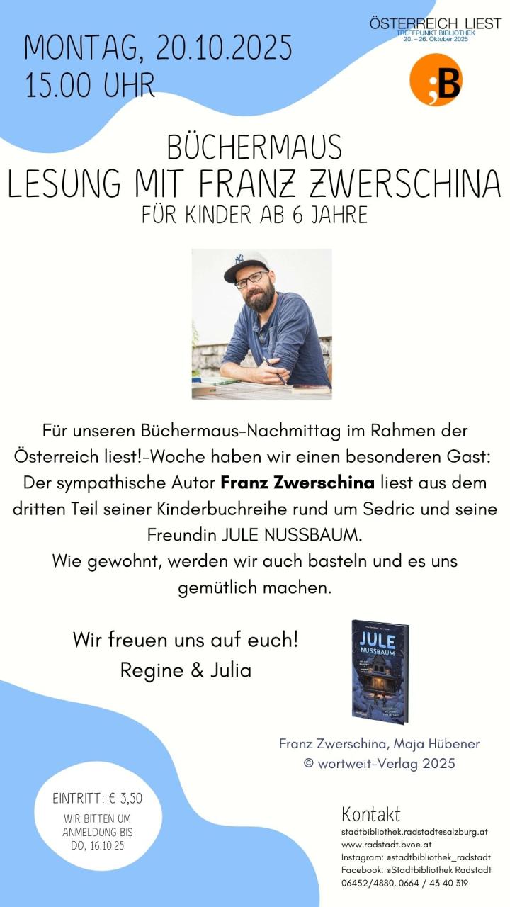 Büchermaus Franz Zwerschina