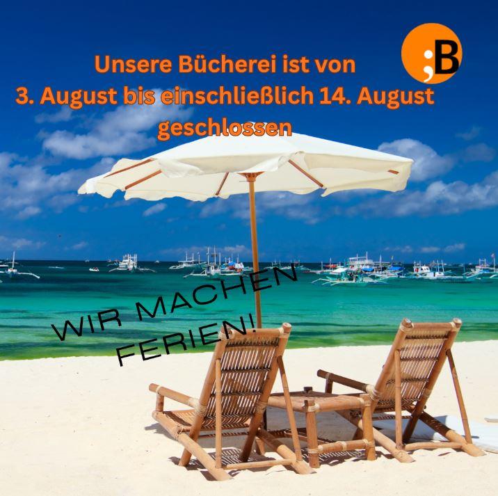 Wir machen Ferien