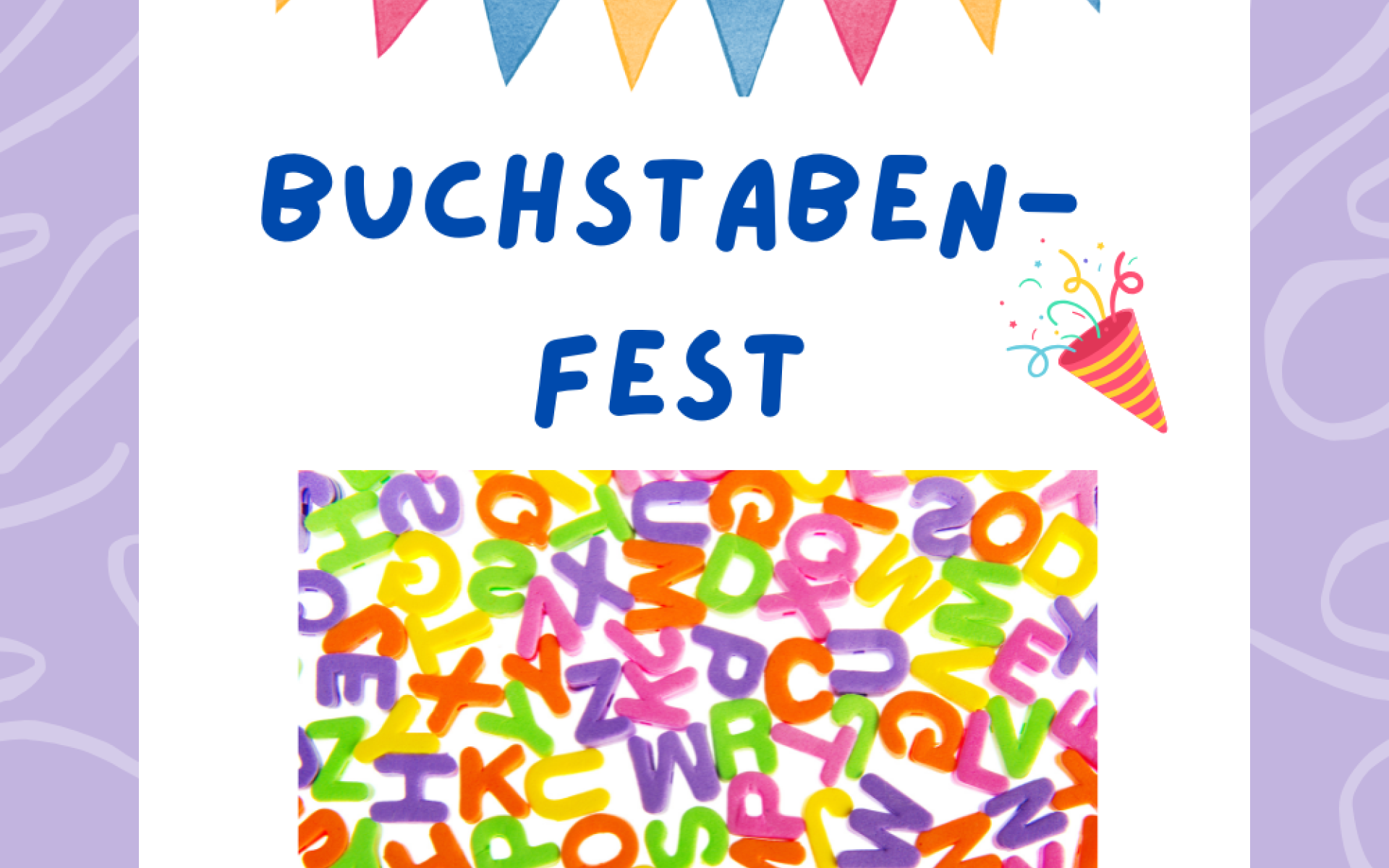 Buchstabenfest